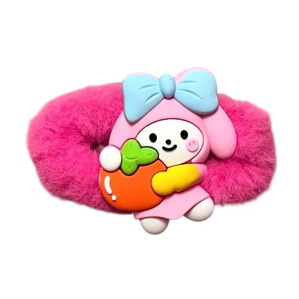 🤯5/$25🤯 My Melody Hot Pink Plush Hair Clip